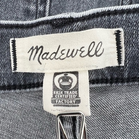 Madewell Gray 10” High Rise Skinny Denim Jeans Size 29 Women’s - Picture 2 of 7